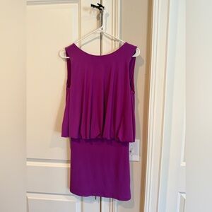 Marciano Vibrant Purple Midi Dress